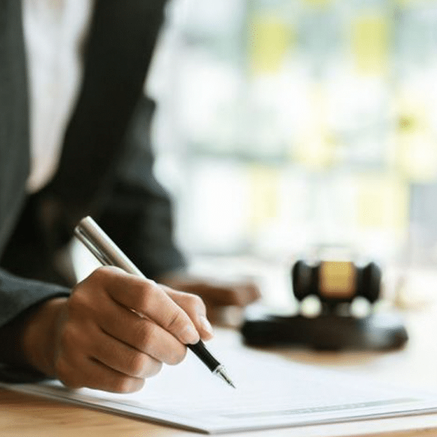lawyer working
